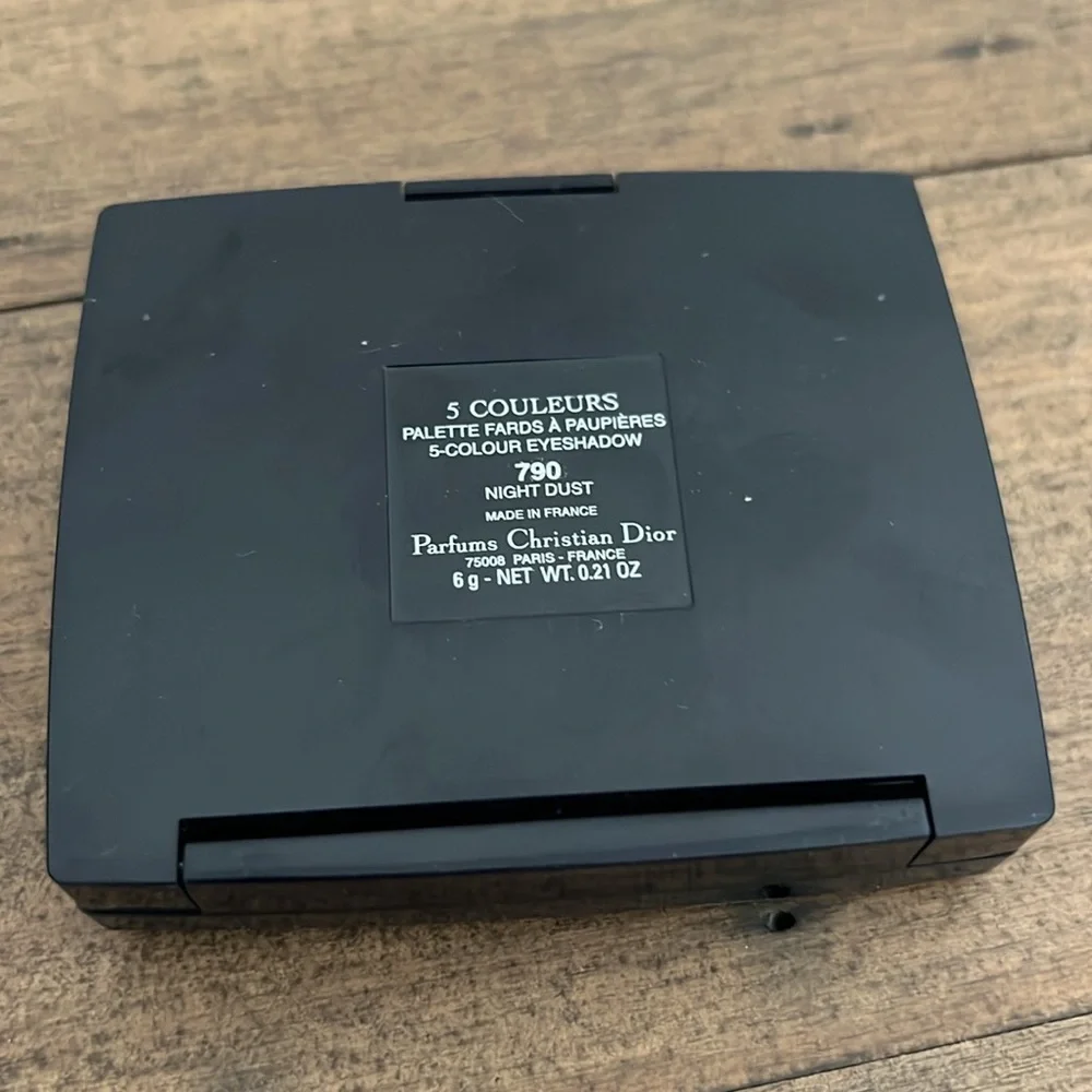 Dior 5 colour eyeshadow palette 790 night dust